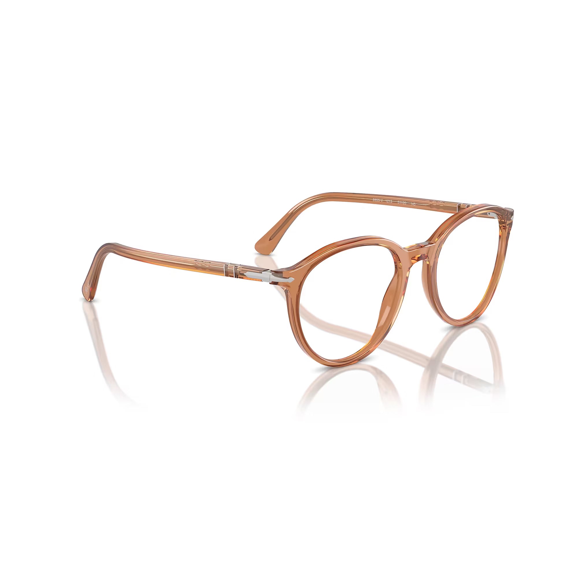 Persol™ PO3353V 1213 53 - Marrom Transparente