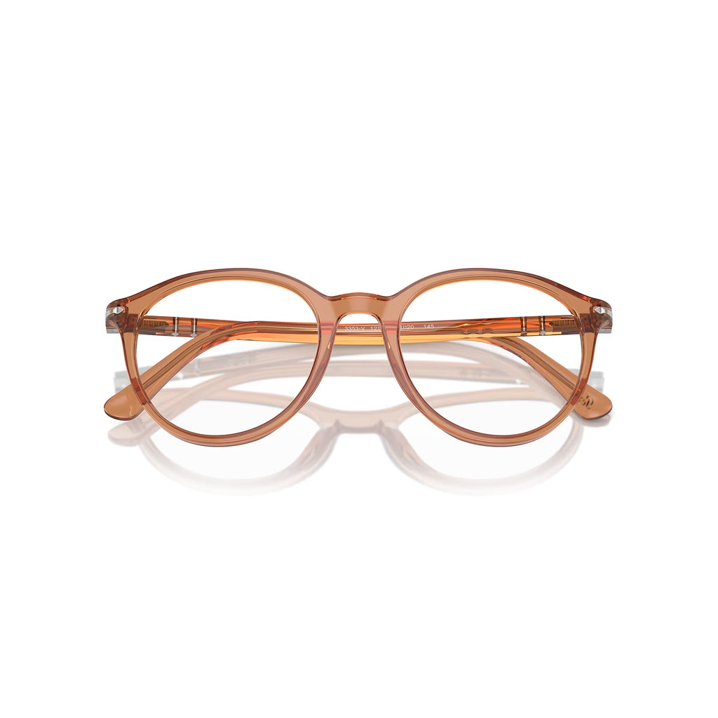 Persol™ PO3353V 1213 53 - Marrom Transparente