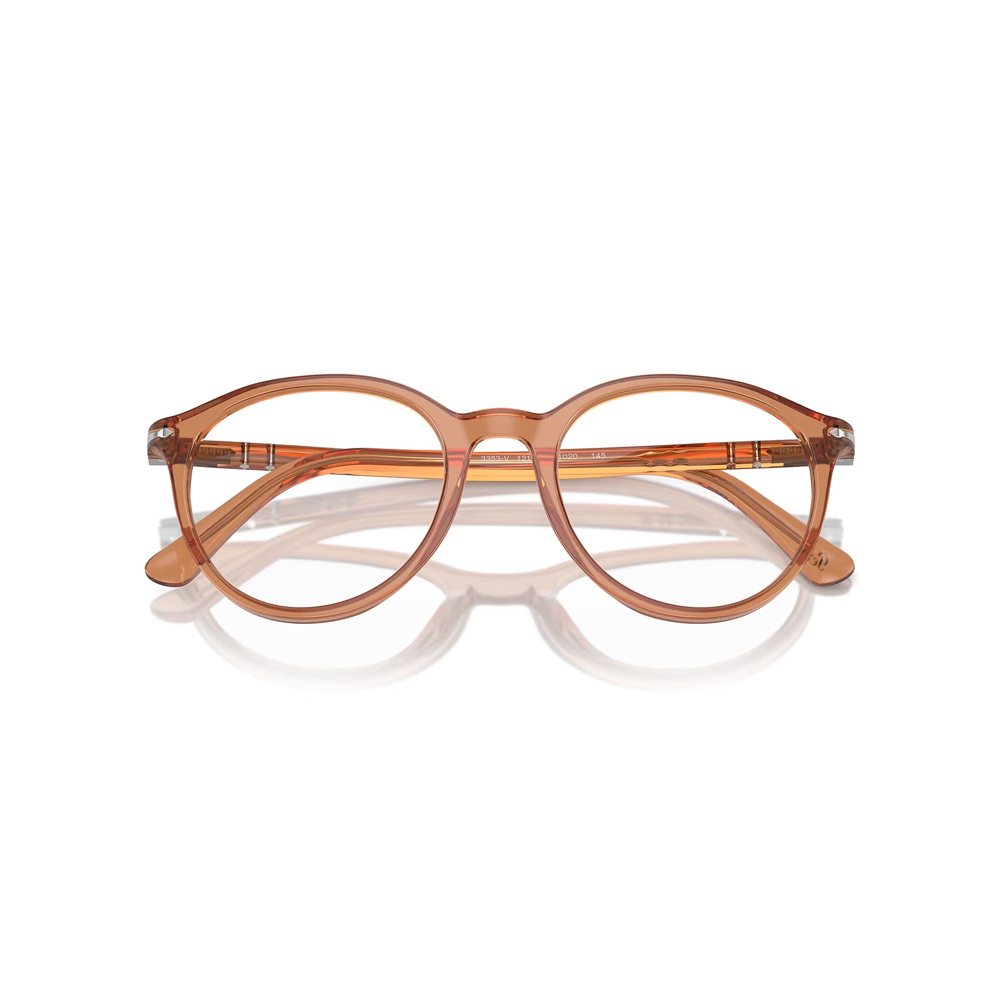 Persol™ PO3353V 1213 53 - Marrom Transparente