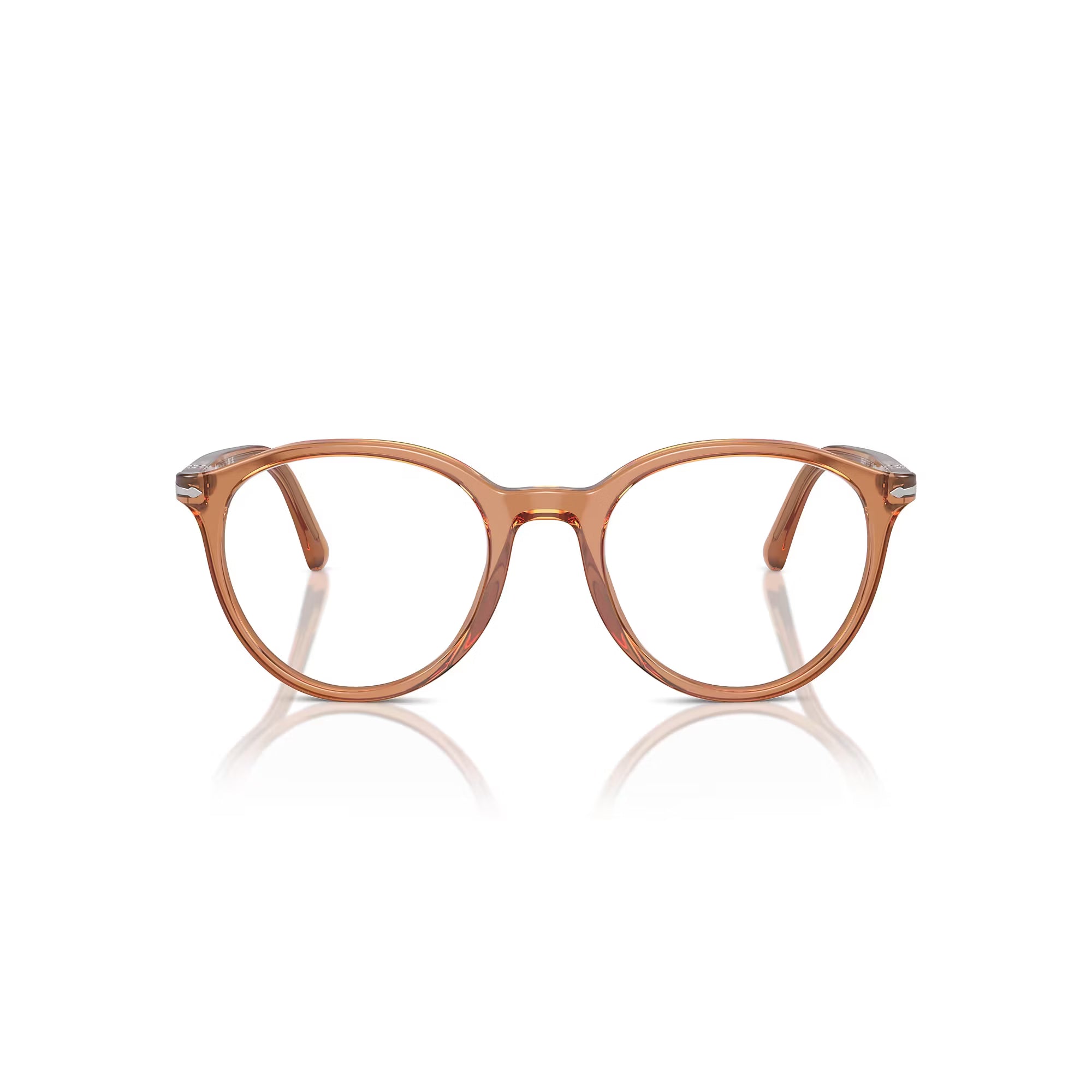Persol™ PO3353V 1213 53 - Marrom Transparente