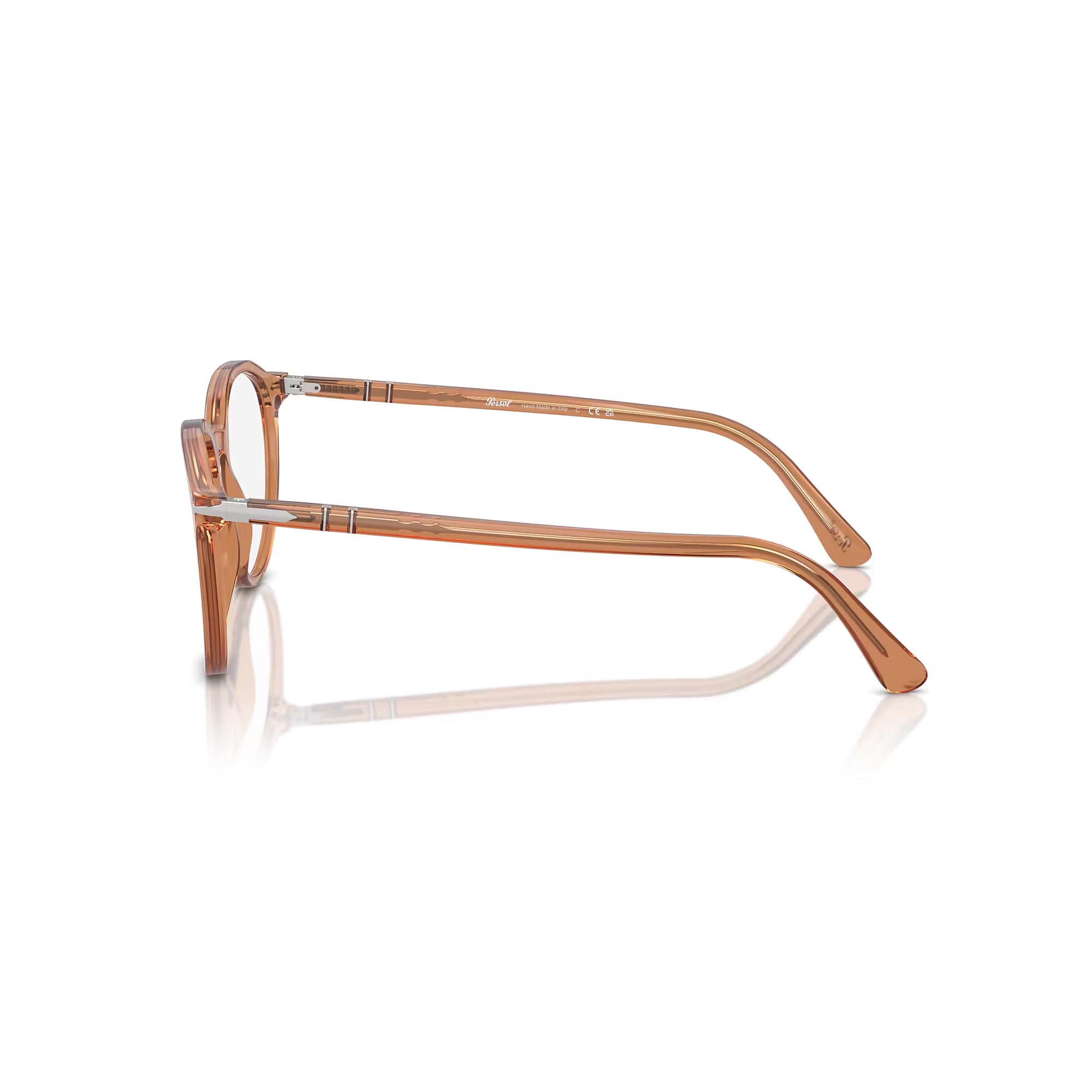 Persol™ PO3353V 1213 53 - Marrom Transparente