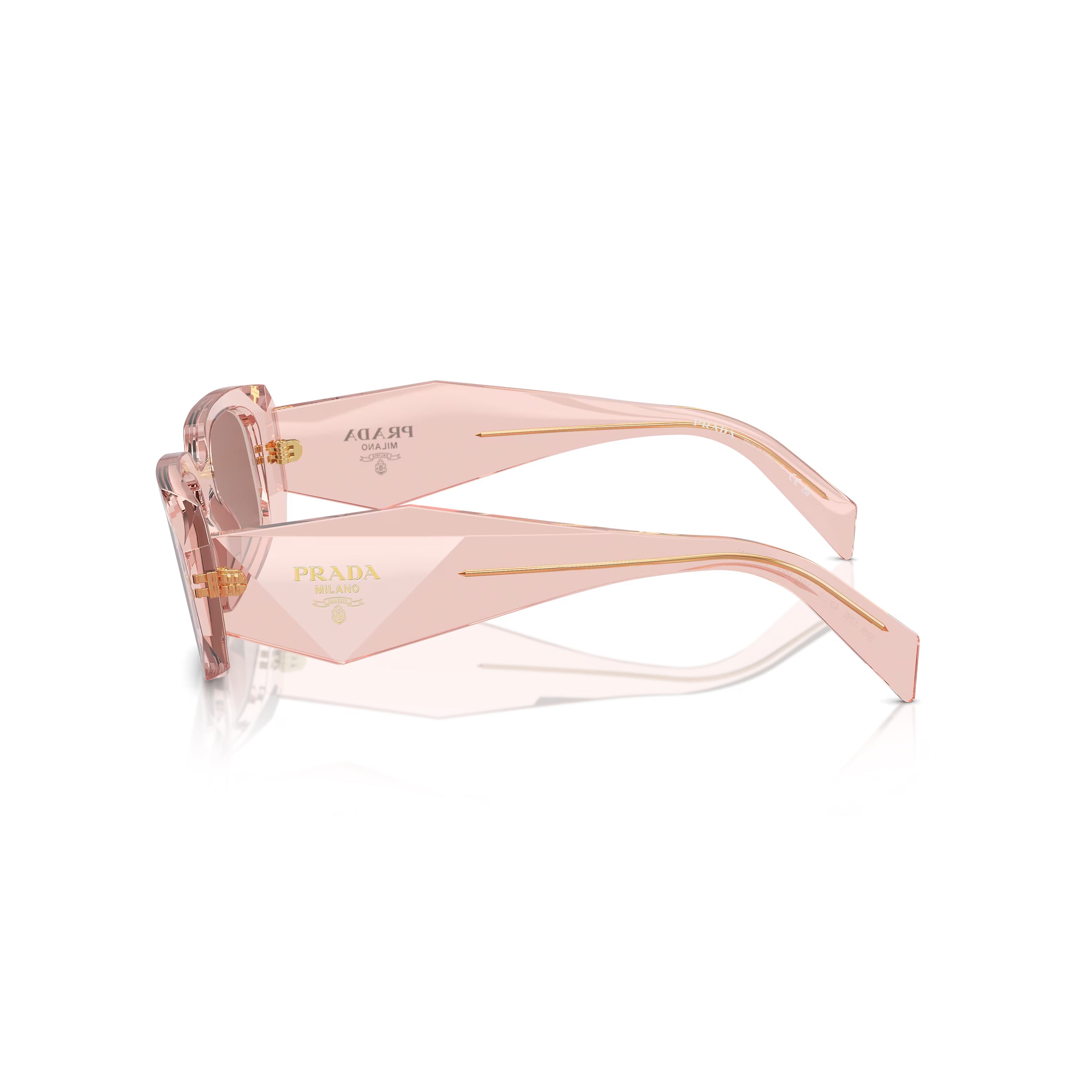 Prada PR 17WS 19Q10D 49 - Pêssego Transparente