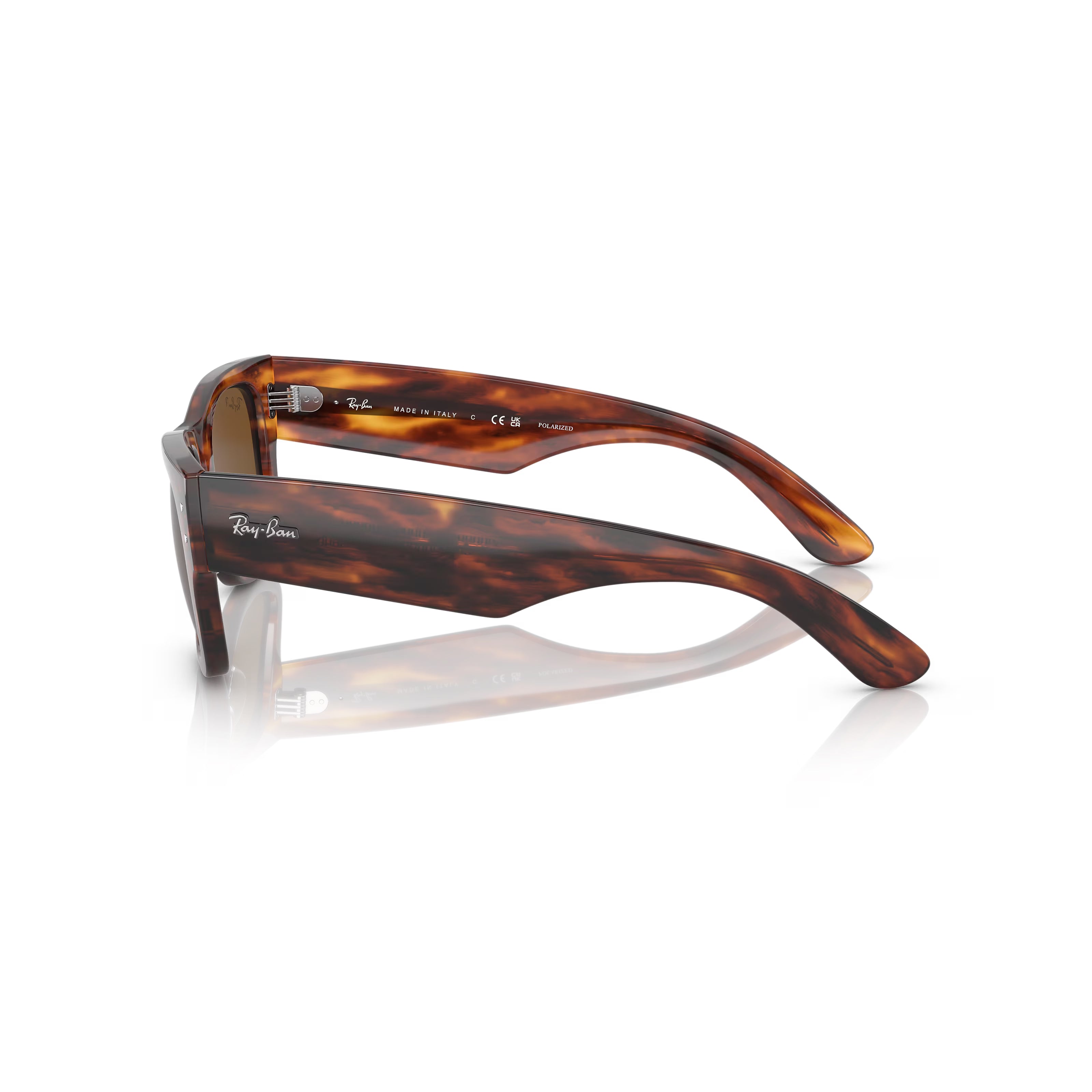 Ray-Ban™ Mega Wayfarer RB0840S 954/33 51 - Havana Listrado