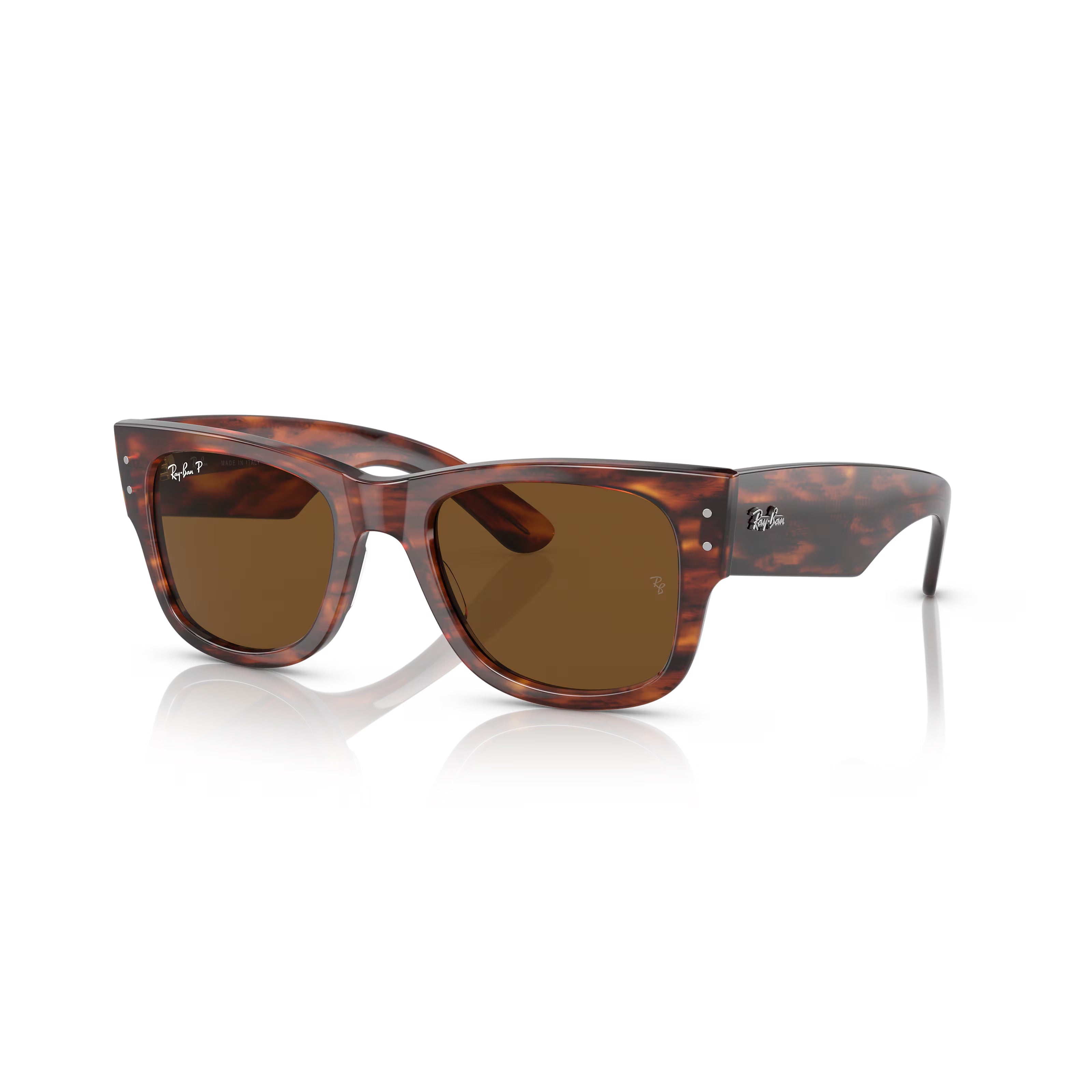 Ray-Ban™ Mega Wayfarer RB0840S 954/33 51 - Havana Listrado