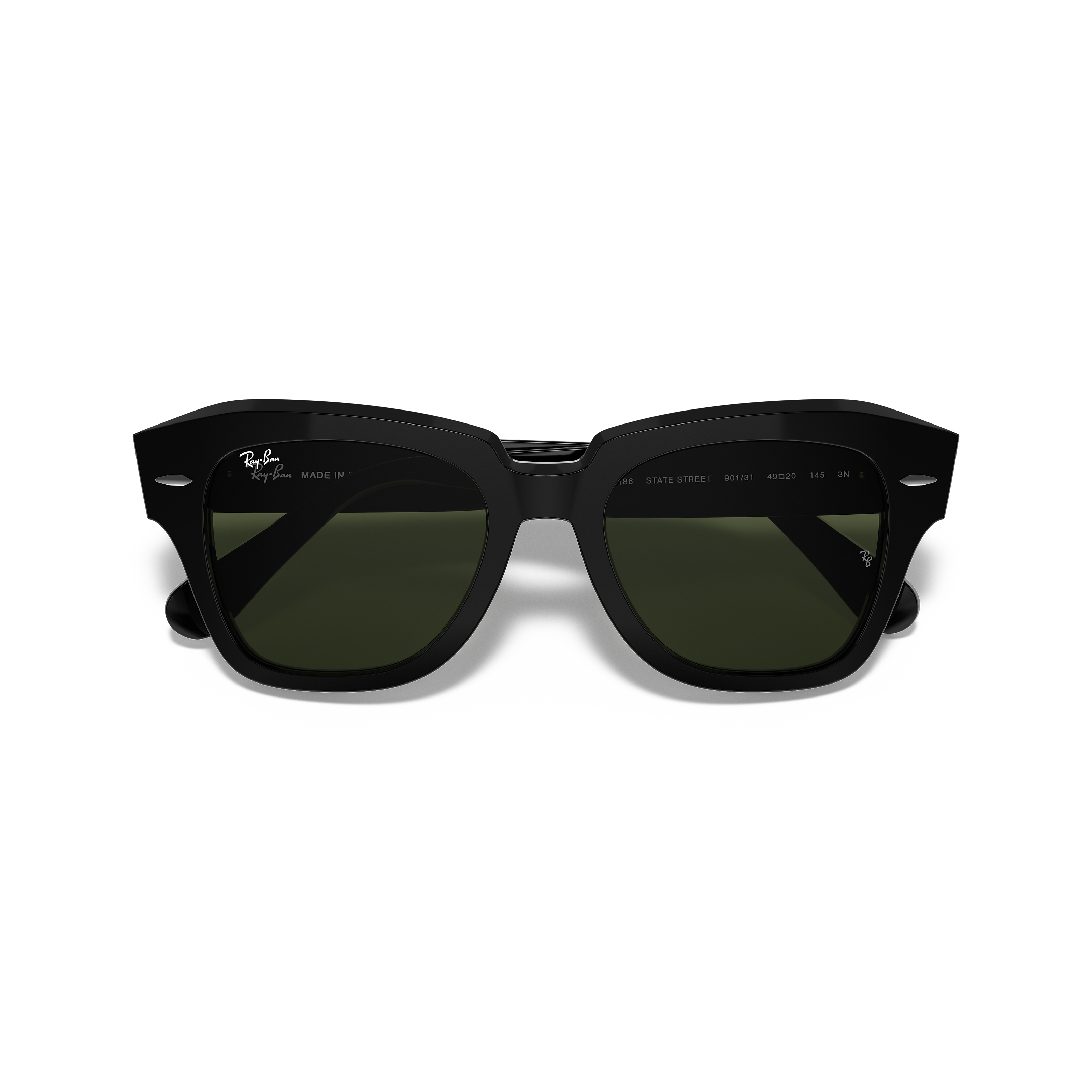 Ray-Ban™ State Street RB2186 901/31 49 - Preto