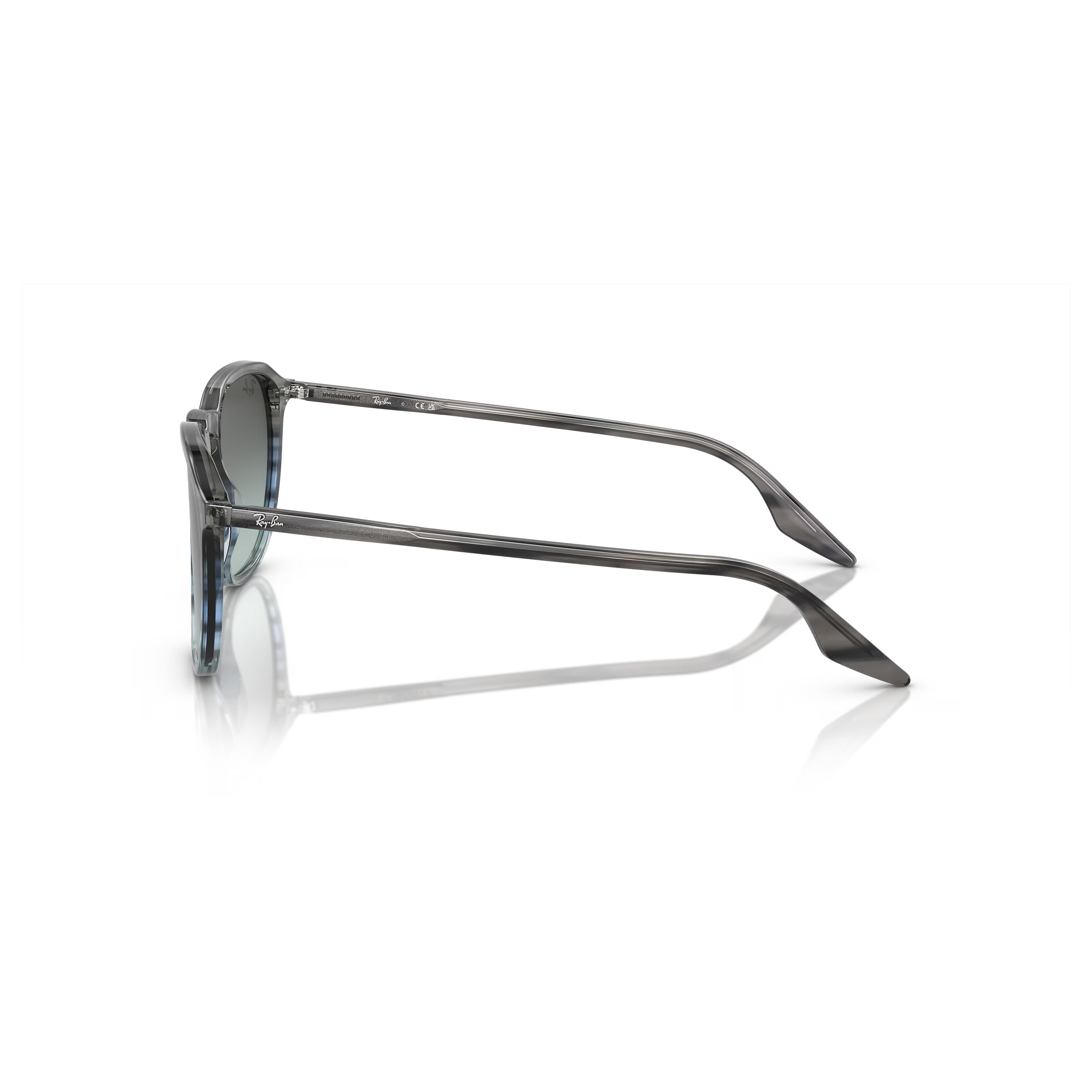 Ray-Ban™ RB2203 1391GK 52 - Listrado Cinza e Azul