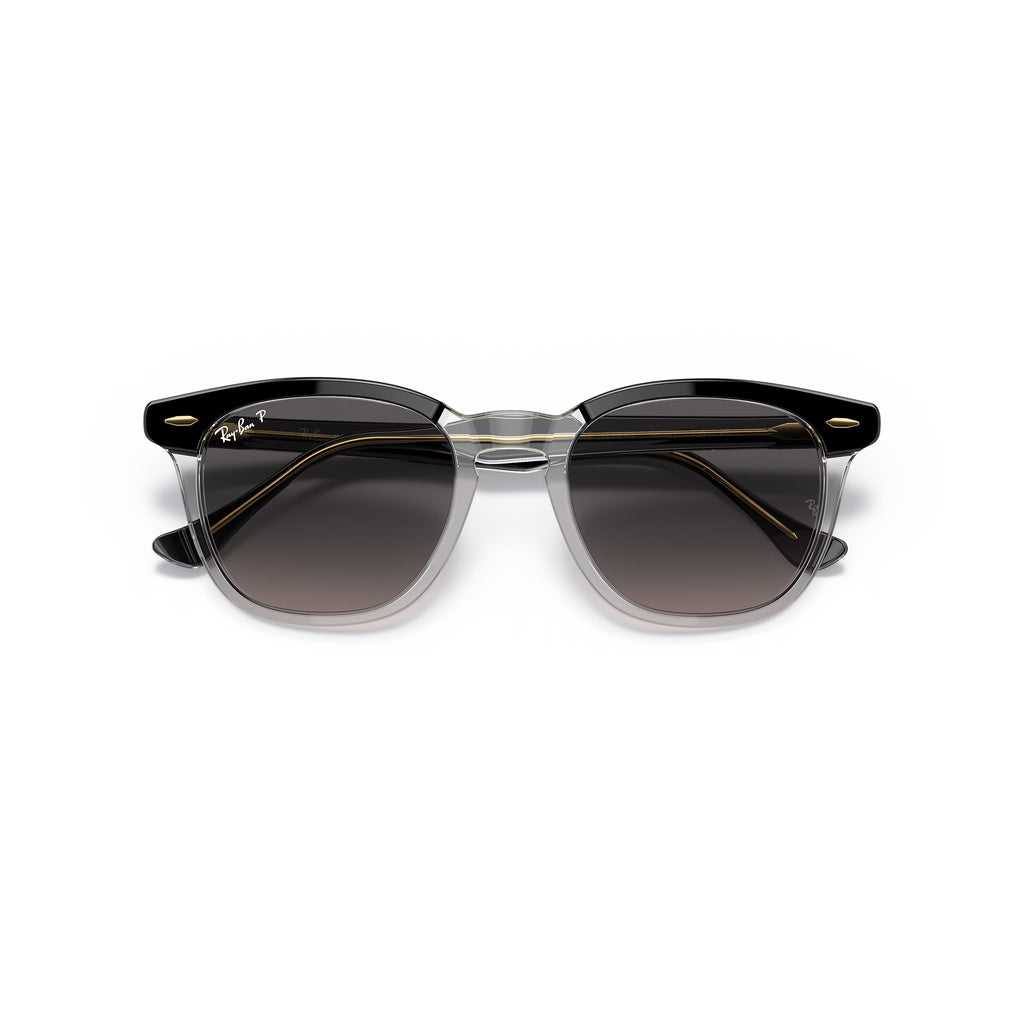 Ray-Ban™ Hawkeye RB2298 1294M3 50 - Preto sobre Transparente
