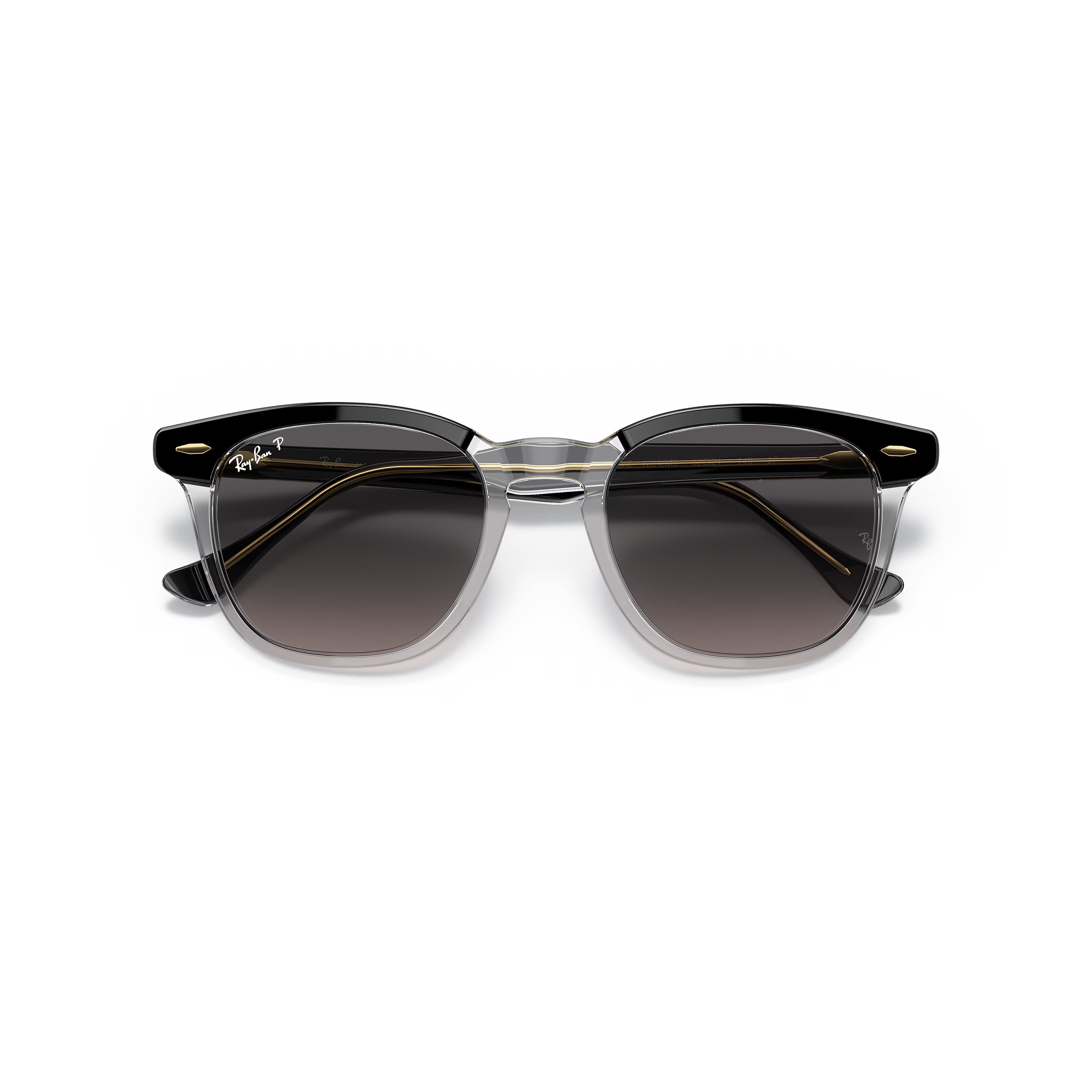 Ray-Ban™ Hawkeye RB2298 1294M3 50 - Preto sobre Transparente