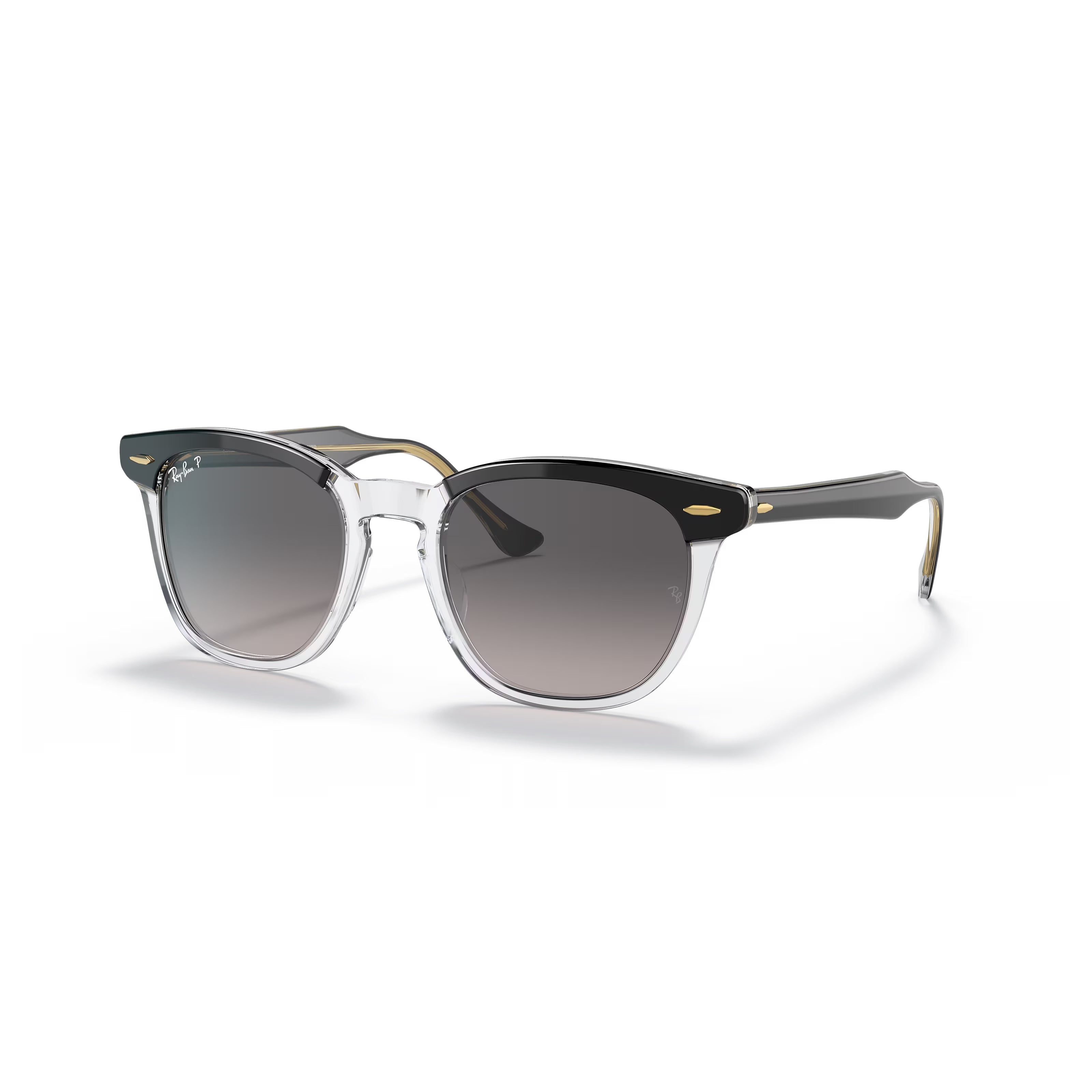 Ray-Ban™ Hawkeye RB2298 1294M3 50 - Preto sobre Transparente
