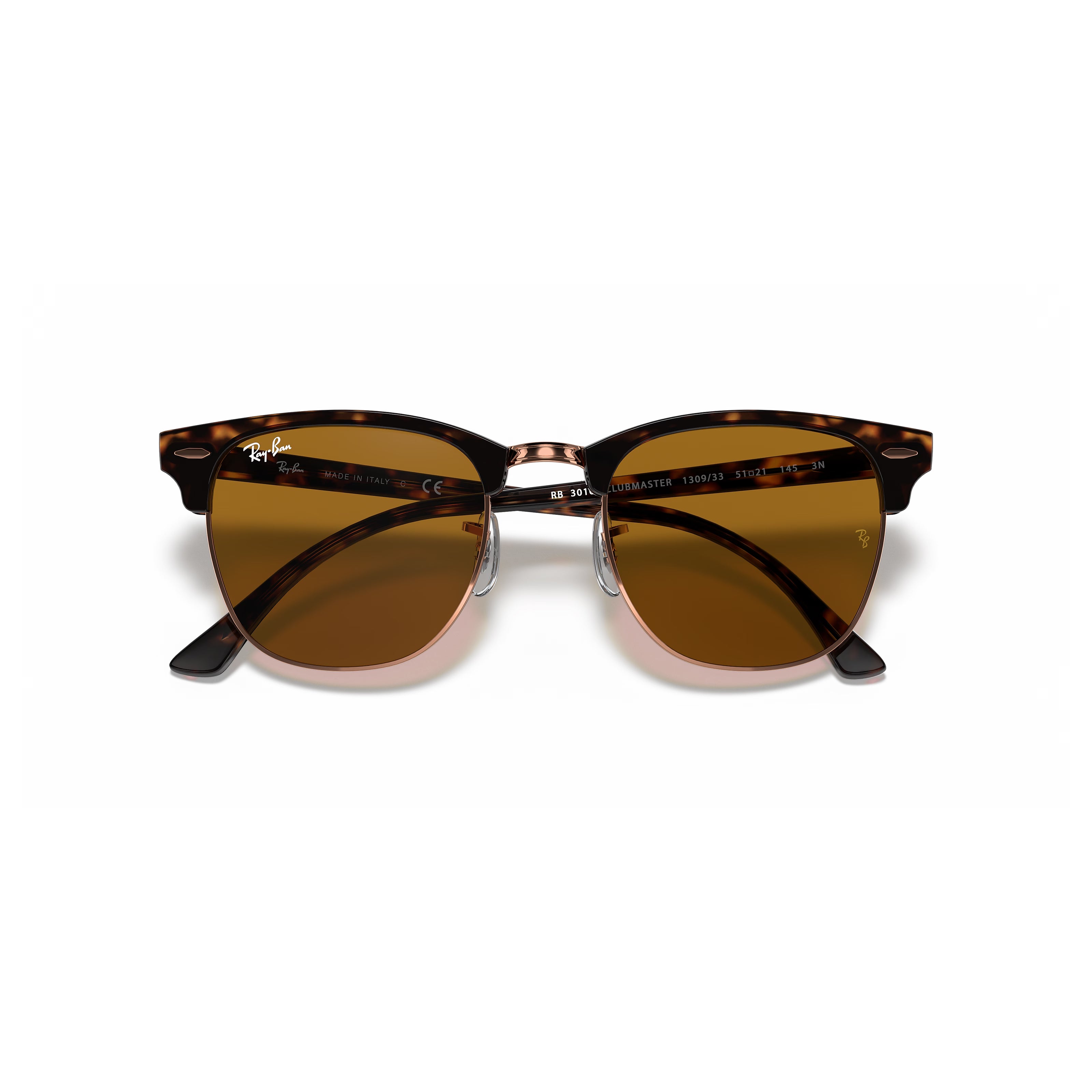 Ray-Ban™ Clubmaster RB3016 130933 49 - Havana
