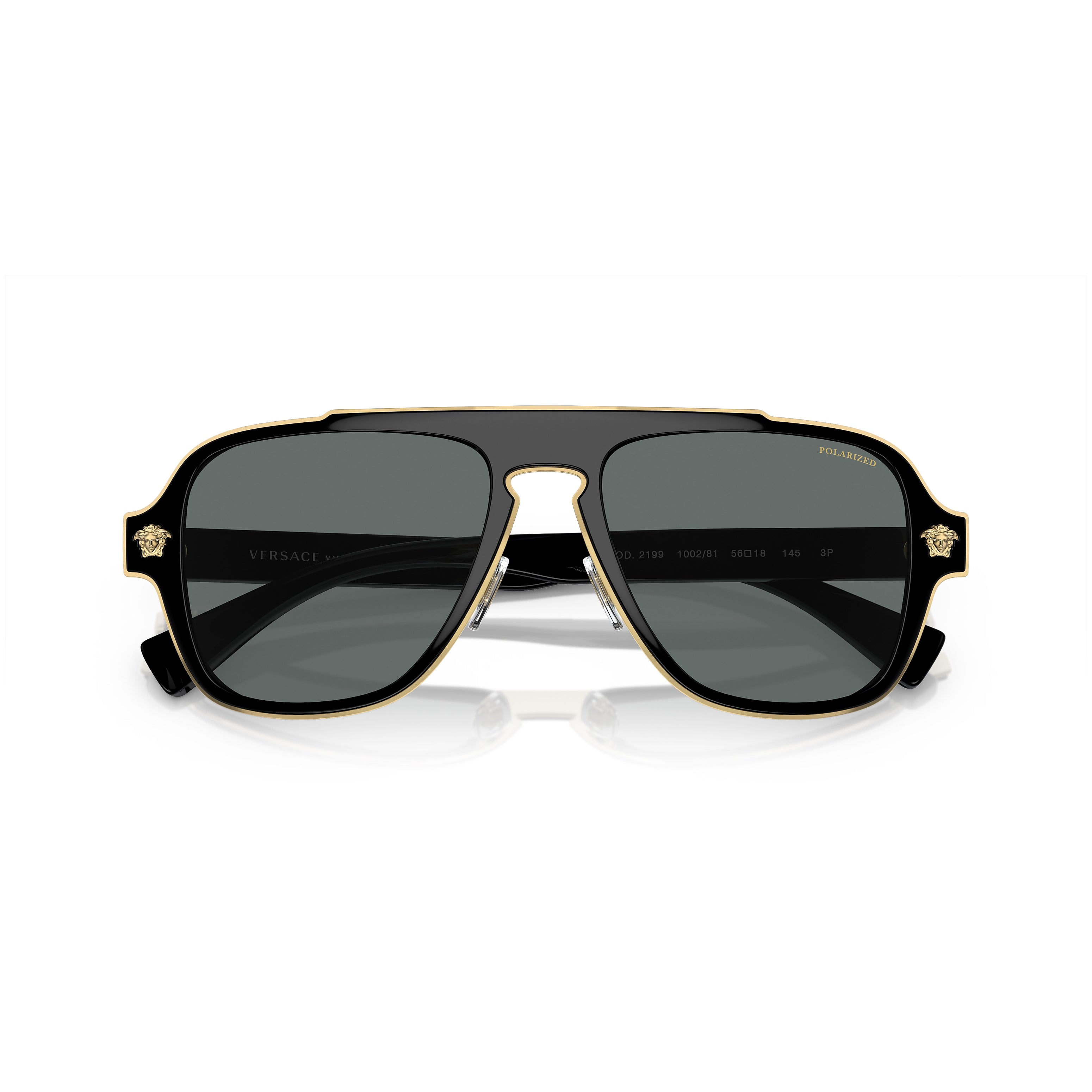 Versace™ VE2199 100281 56 - Preto