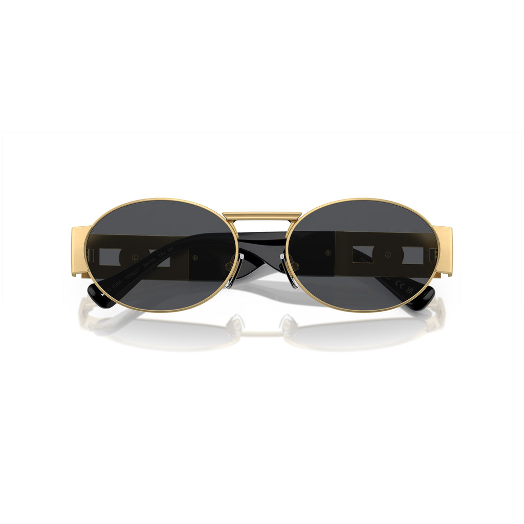 Versace™ Medusa VE2264 100287 56 - Ouro Fosco