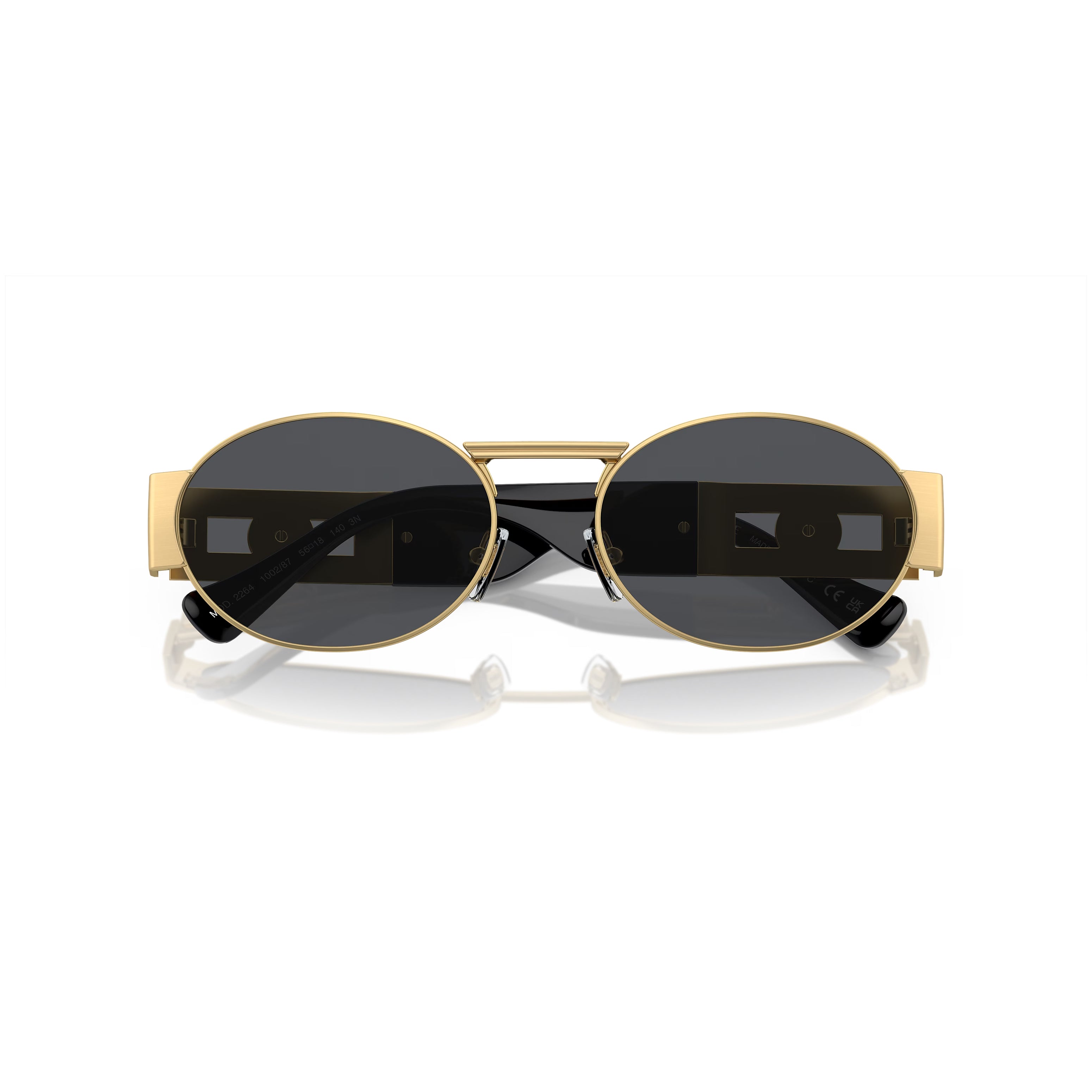 Versace™ Medusa VE2264 100287 56 - Ouro Fosco