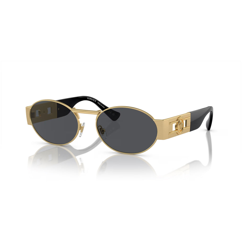 Versace™ Medusa VE2264 100287 56 - Ouro Fosco