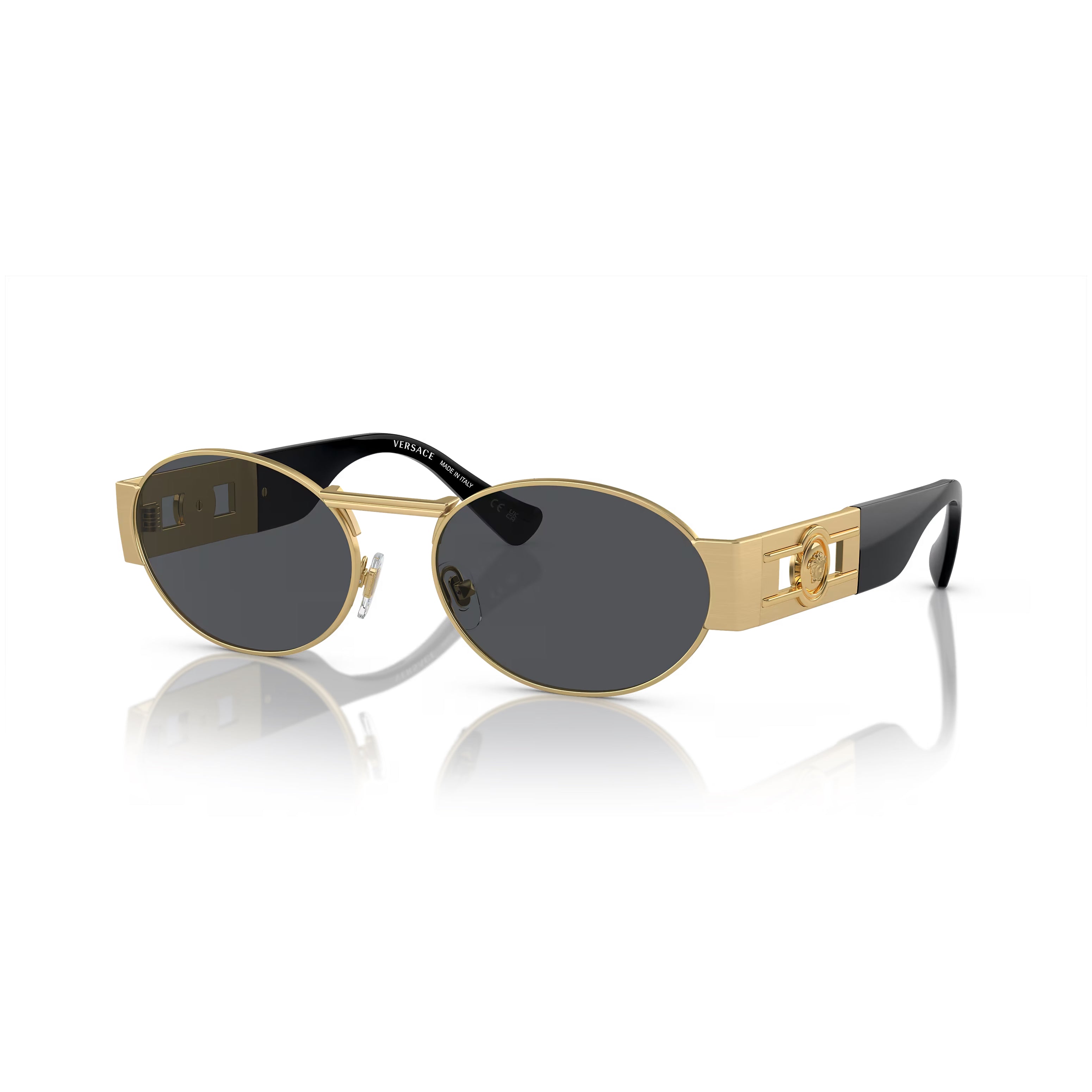 Versace™ Medusa VE2264 100287 56 - Ouro Fosco