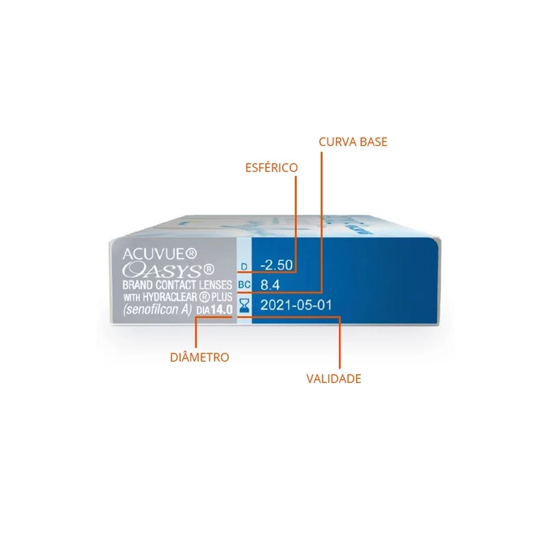 Acuvue®️ Oasys Hidraclear Plus (Prolongado)