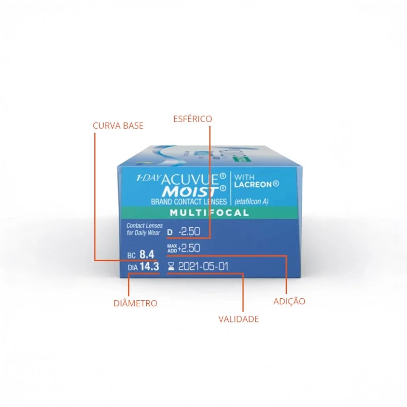 Acuvue®️ Moist Multifocal (Diário)