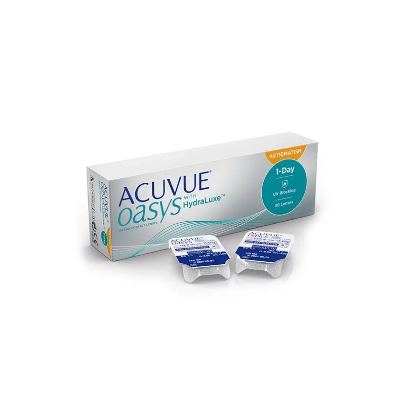 Acuvue®️ Oasys Hydraluxe Astigmatismo (Diário)