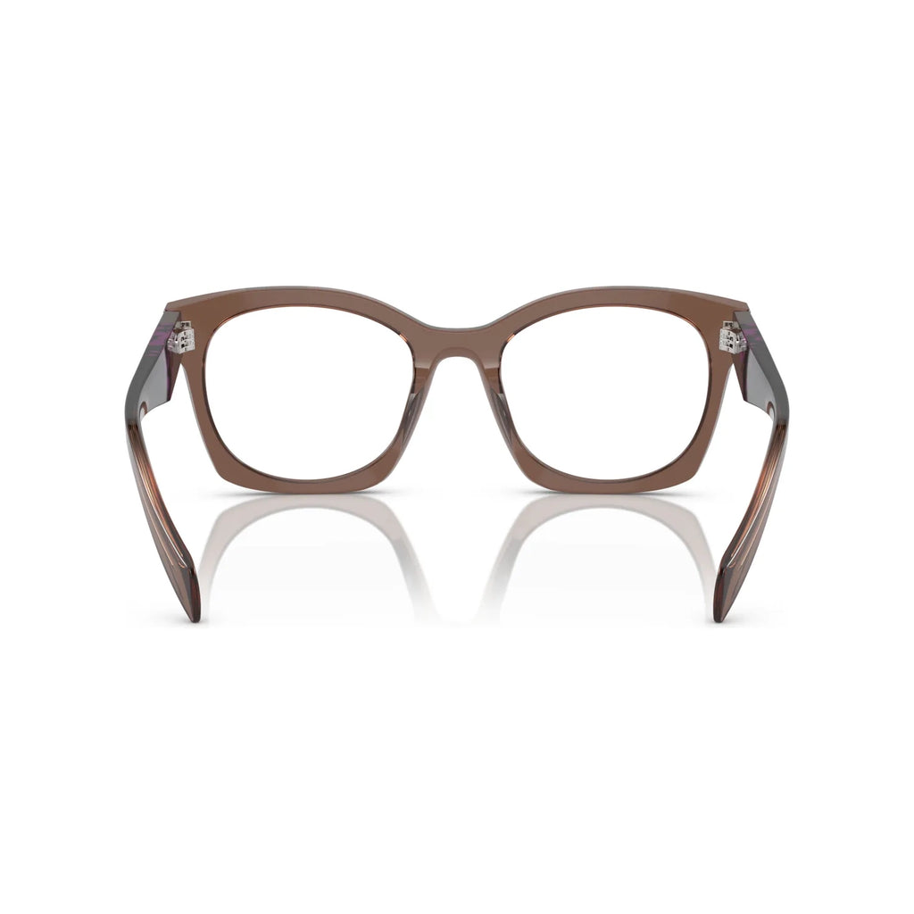 Prada PR A05V 17O1O1 50 - Marrom Transparente