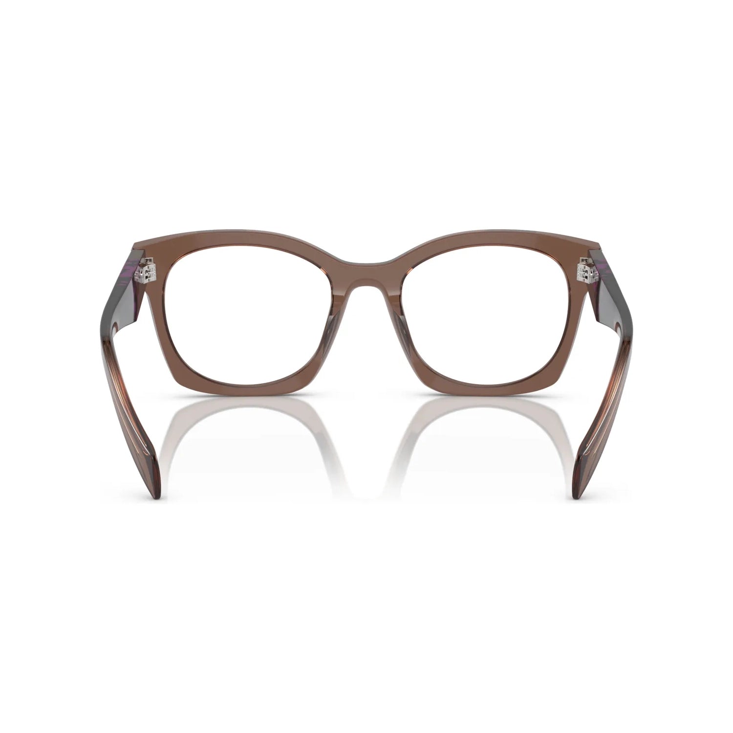 Prada PR A05V 17O1O1 50 - Marrom Transparente