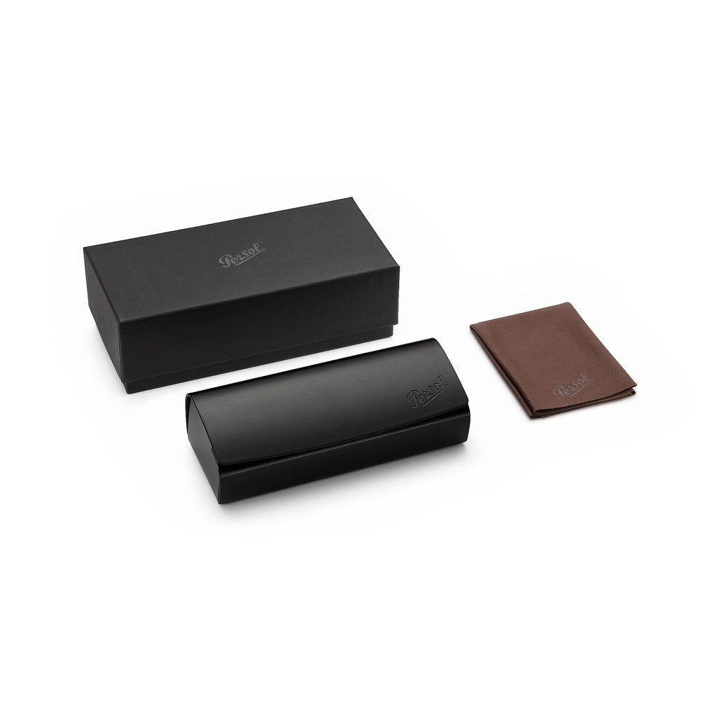 Persol™ PO3353V 1213 53 - Marrom Transparente