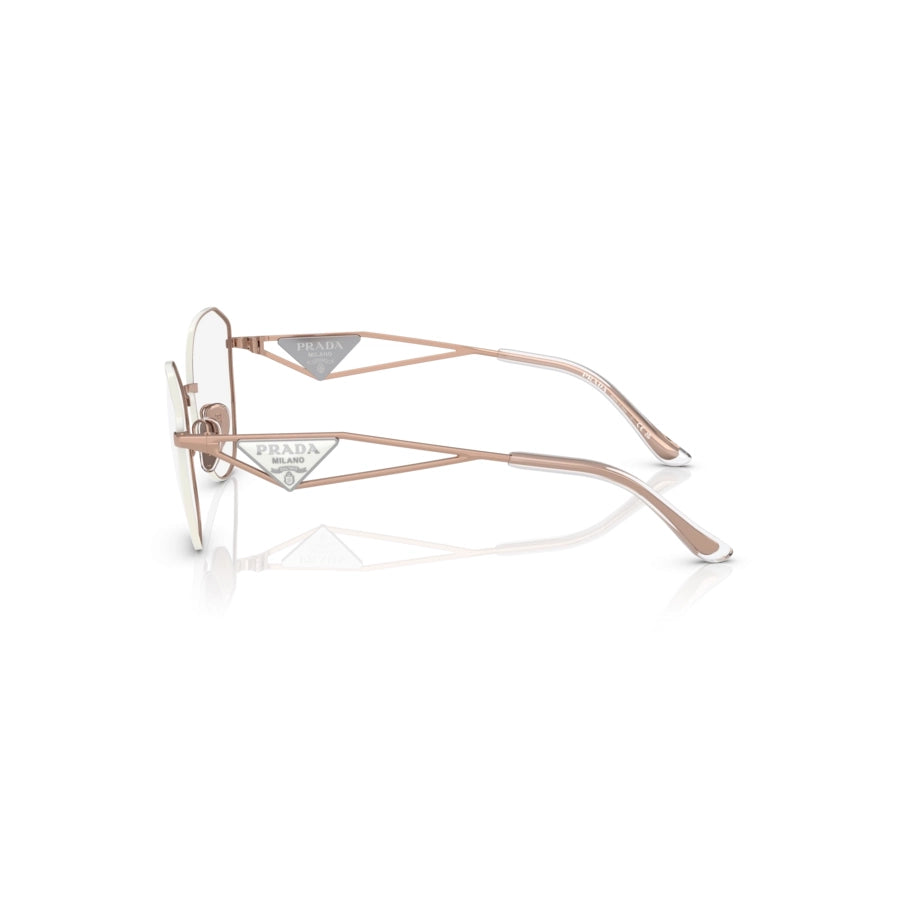 Prada PR 52ZV SVF1O1 55 - Ouro Rosa