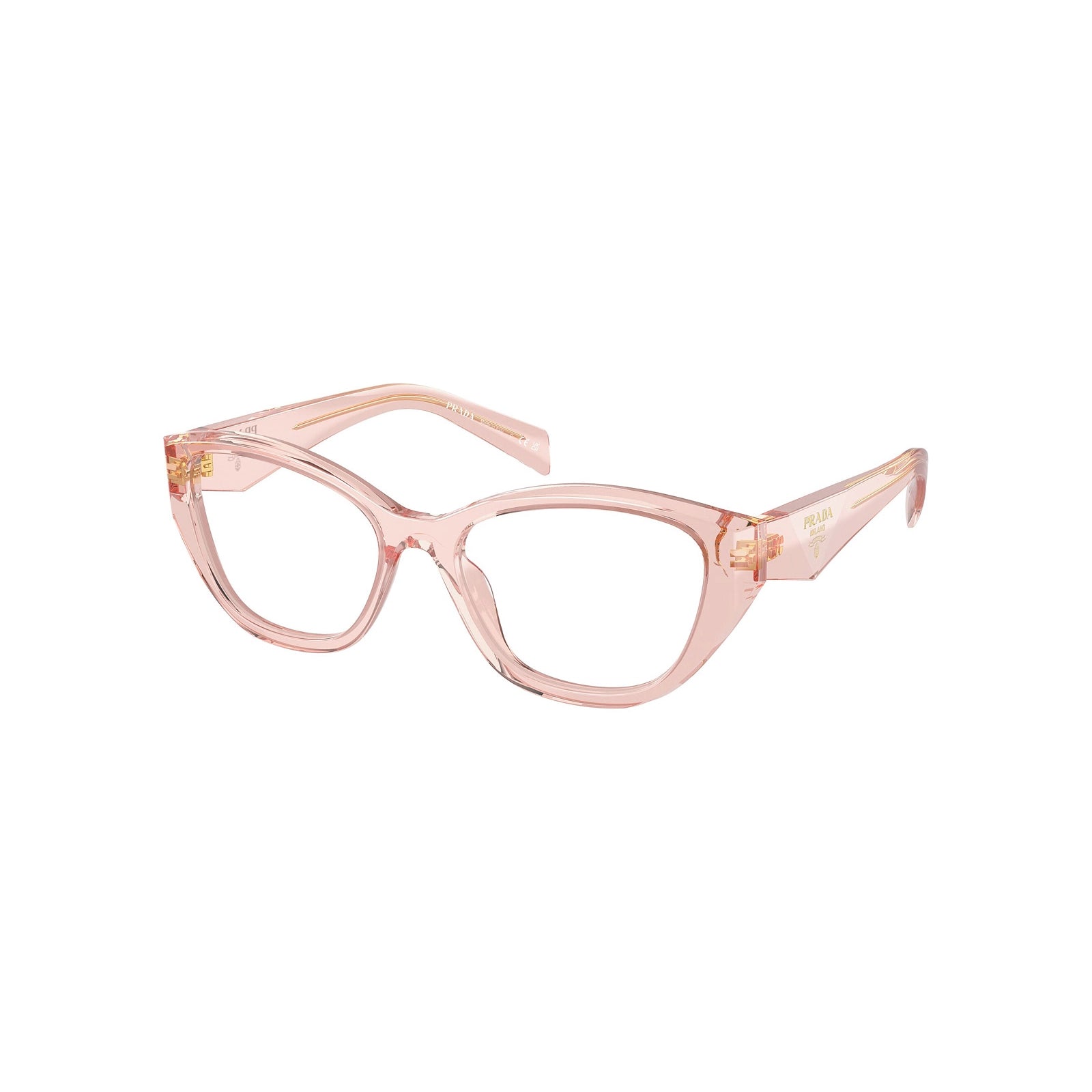 Prada PR 21ZV 19Q1O1 51 - Pêssego Transparente