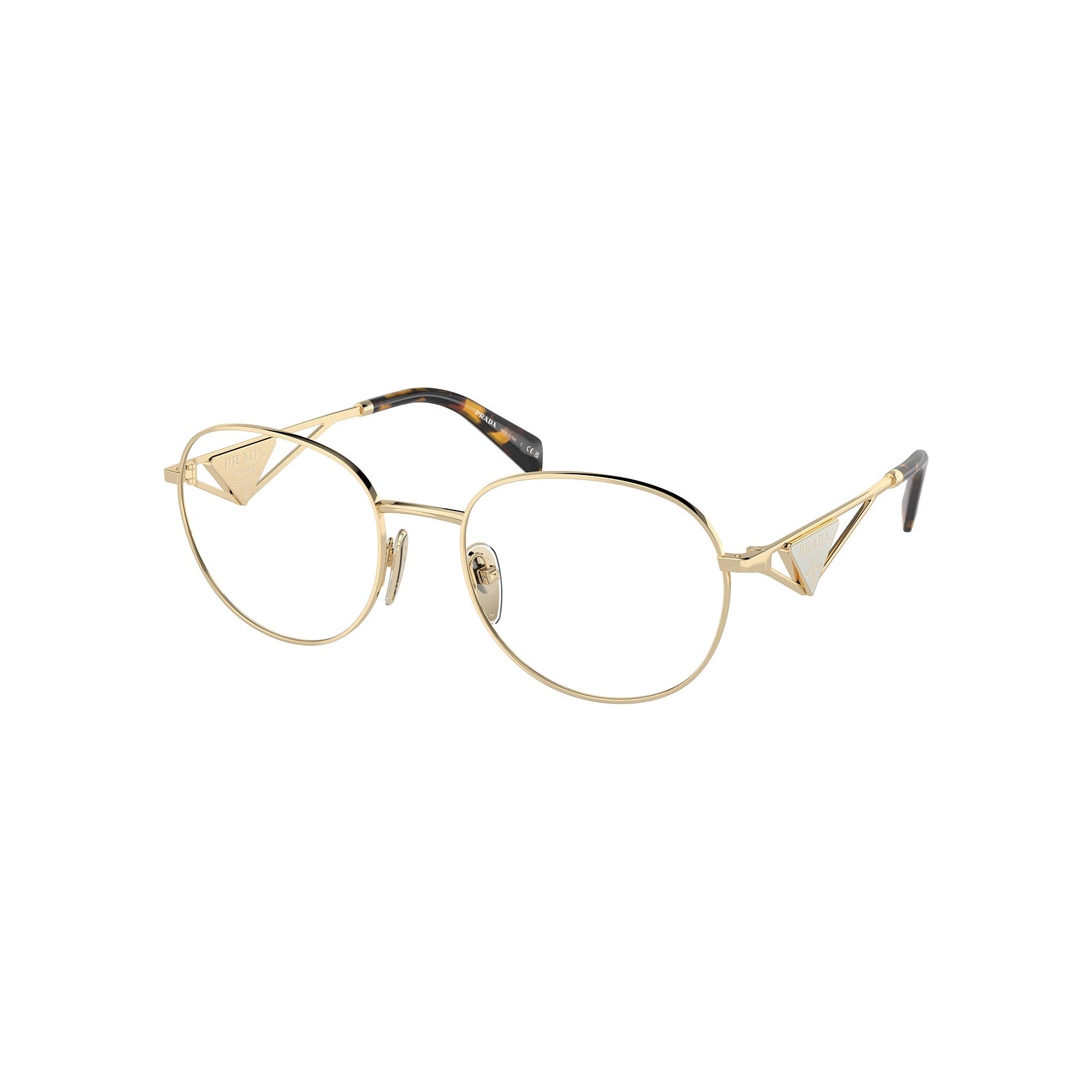 Prada PR A50V ZVN1O1 52 - Ouro Pálido