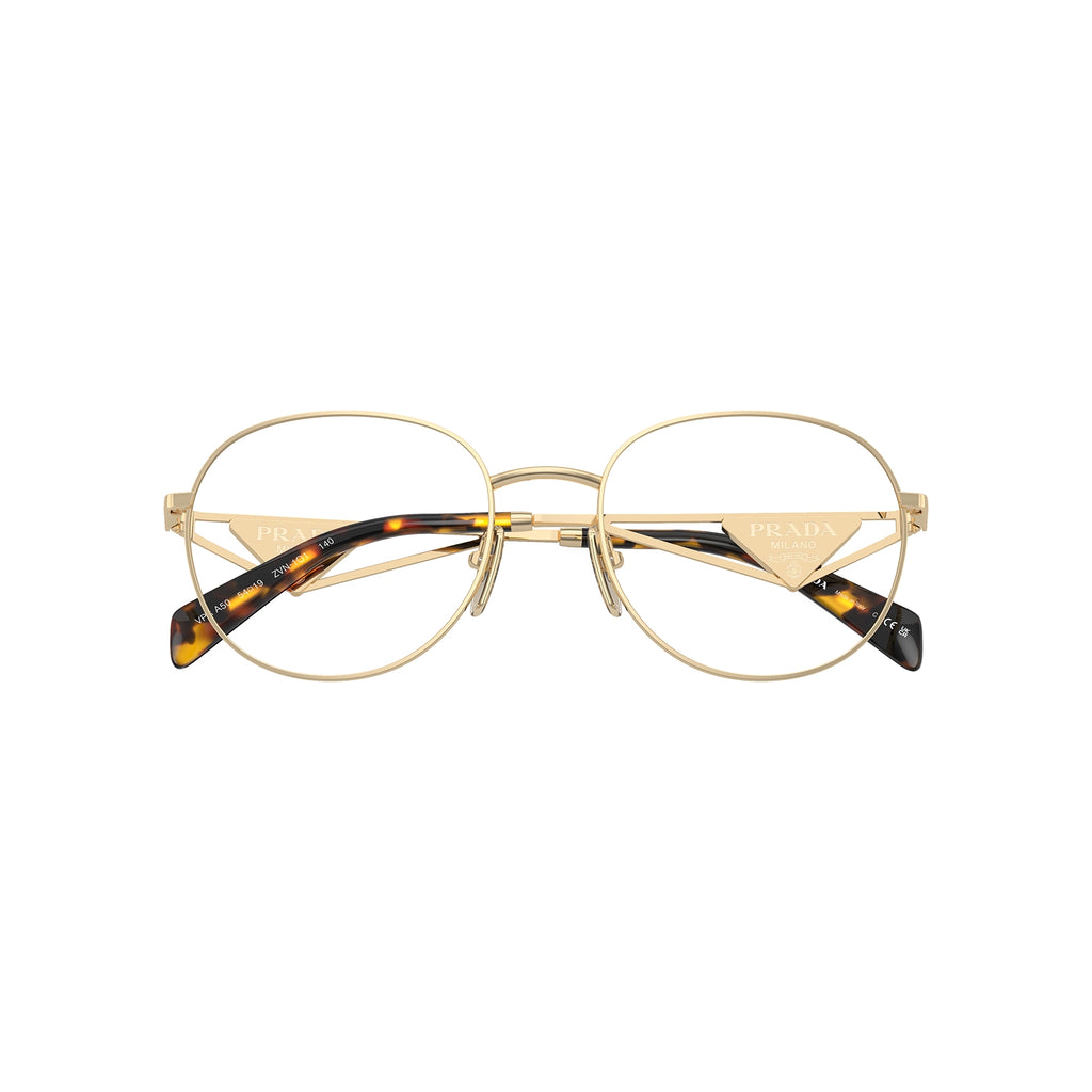 Prada PR A50V ZVN1O1 52 - Ouro Pálido