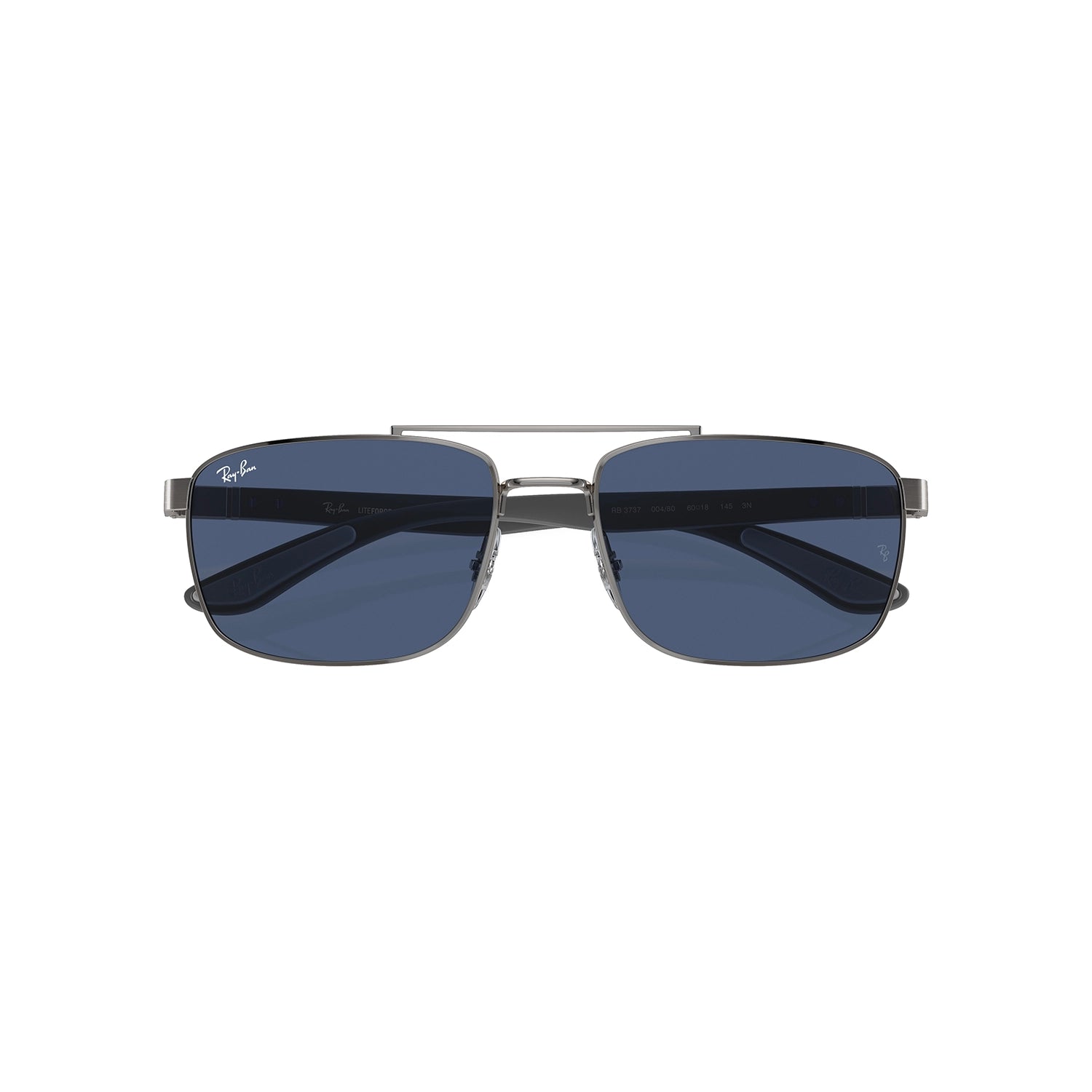 Ray-Ban™ RB3737 004/80 60 - Gunmetal/Preto