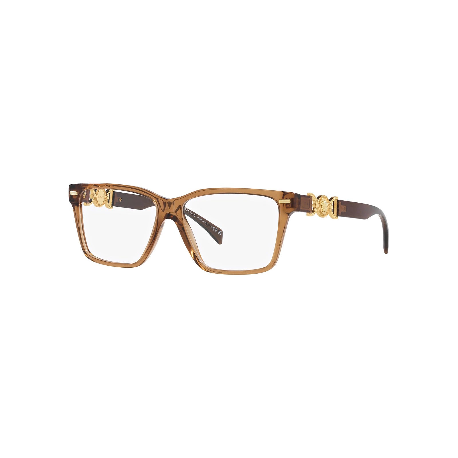 Versace™ VE3335 5028 56 - Marrom Transparente
