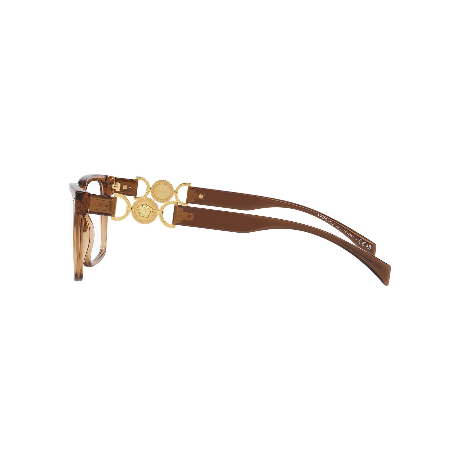 Versace™ VE3335 5028 56 - Marrom Transparente