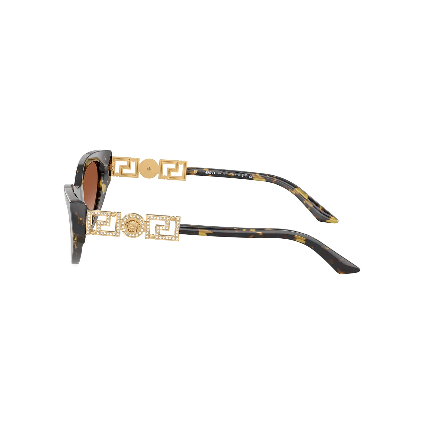 Versace™ Gresa Strass VE4470B 547013 56 - Havana